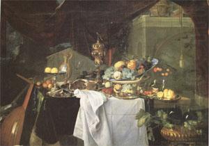 Jan Davidz de Heem A Dessert (mk05) china oil painting image